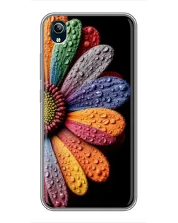 Чохол для Vivo Y91C з картинкою «Райдужна квітка» Чохол для Vivo Y91C з картинкою «Райдужна квітка»