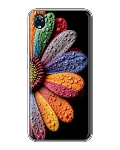 Чохол для Vivo Y91C з картинкою «Райдужна квітка»