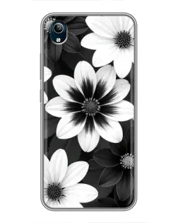 Чохол для Vivo Y91C з картинкою «Монохромні айстри» Чохол для Vivo Y91C з картинкою «Монохромні айстри»