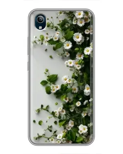 Чохол для Vivo Y91C з картинкою «Гілка дрібних білих квітів» Чохол для Vivo Y91C з картинкою «Гілка дрібних білих квітів»