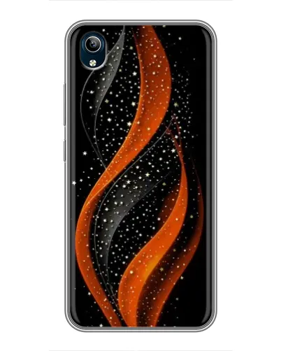 Чехол для Vivo Y91C с картинкой «Огненная звездная волна»