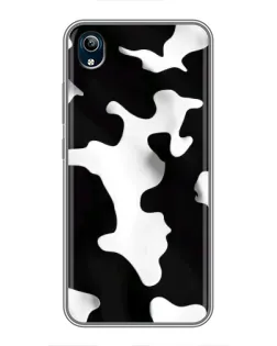 Чехол для Vivo Y91C с картинкой «Черно-белое пятно»