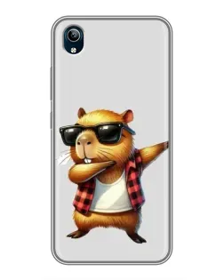 Чохол для Vivo Y91C з картинкою «Капібара репер даб»
