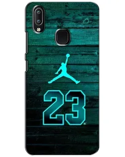 Чехол для Vivo Y93 Lite с картинкой «Jordan Cyan 23»