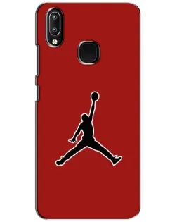 Чехол для Vivo Y93 Lite с картинкой «Jordan Red Back»