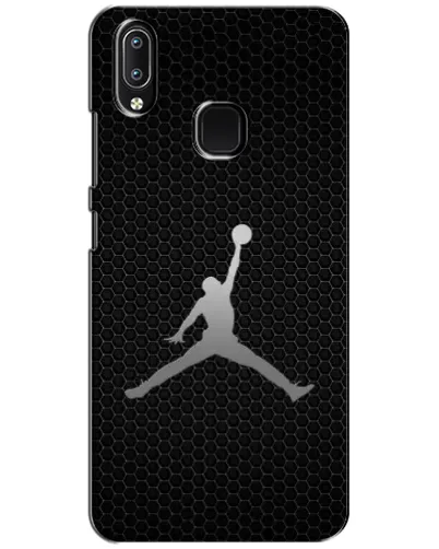 Чехол для Vivo Y93 Lite с картинкой «Jordan Dark Carbon»