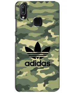 Чехол для Vivo Y93 Lite с картинкой «Милитари стиль Adidas»
