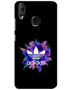 Чехол для Vivo Y93 Lite с картинкой «Взрыв красок Adidas»