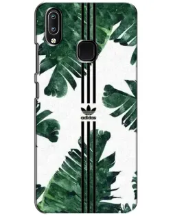 Чехол для Vivo Y93 Lite с картинкой «Пальмовые листья адидас»