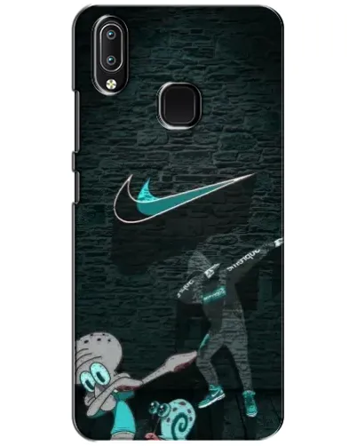 Чехол для Vivo Y93 Lite с картинкой «Спортивный арт Nike»
