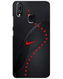 Чехол для Vivo Y93 Lite с картинкой «Абстрактный дизайн Nike»