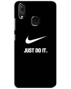 Чехол для Vivo Y93 Lite с картинкой «Классический принт Nike»