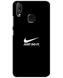 Чехол для Vivo Y93 Lite с картинкой «Минимализм от Nike»