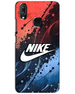 Чехол для Vivo Y93 Lite с картинкой «Градиентный принт Найк»