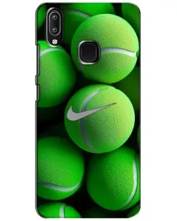 Чехол для Vivo Y93 Lite с картинкой «Теннисные мячи Найк»
