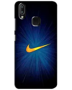 Чохол для Vivo Y93 Lite з картинкою «Синій пульс Nike»