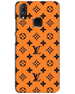 Чехол для Vivo Y93 Lite с картинкой «Оранжевый стиль LV»