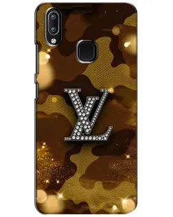 Чехол для Vivo Y93 Lite с картинкой «Камуфляжный Louis Vuitton»