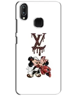 Чехол для Vivo Y93 Lite с картинкой «LV и Микки Маус»