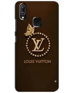 Чехол для Vivo Y93 Lite с картинкой «LV — золотая печать»