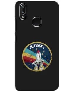 Чехол для Vivo Y93 Lite с картинкой «NASA — эмблема миссии»