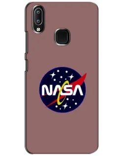 Чехол для Vivo Y93 Lite с картинкой «NASA — ретро космос»