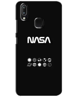 Чехол для Vivo Y93 Lite с картинкой «NASA — технический принт»
