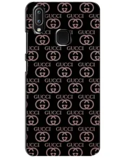 Чехол для Vivo Y93 Lite с картинкой «Классическая монограмма Gucci»