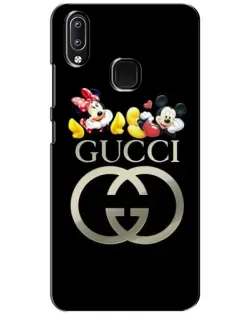 Чехол для Vivo Y93 Lite с картинкой «Gucci — герои Disney»