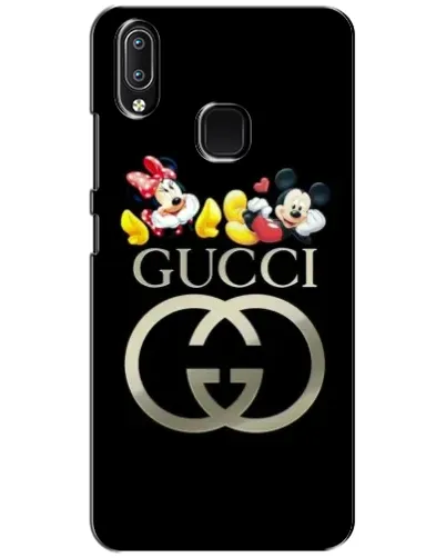 Чехол для Vivo Y93 Lite с картинкой «Gucci — герои Disney»