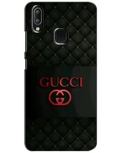 Чехол для Vivo Y93 Lite с картинкой «Gucci — стеганый черный»