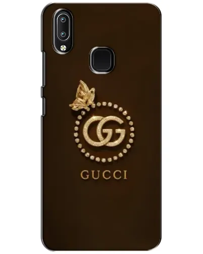 Чехол для Vivo Y93 Lite с картинкой «Gucci — золотая бабочка»