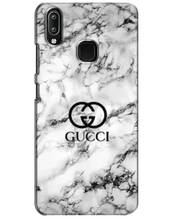 Чехол для Vivo Y93 Lite с картинкой «Gucci — мраморный шик»