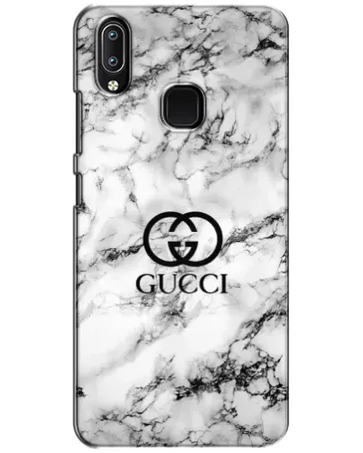 Чехол для Vivo Y93 Lite с картинкой «Gucci — мраморный шик»