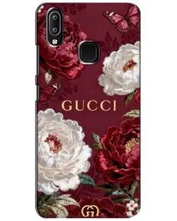 Чохол для Vivo Y93 Lite з картинкою «Gucci — бордові троянди» Чохол для Vivo Y93 Lite з картинкою «Gucci — бордові троянди»