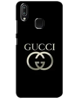 Чохол для Vivo Y93 Lite з картинкою «Gucci — золото на чорному» Чохол для Vivo Y93 Lite з картинкою «Gucci — золото на чорному»