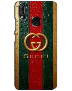 Чохол для Vivo Y93 Lite з картинкою «Gucci — фірмова смуга та золото» Чохол для Vivo Y93 Lite з картинкою «Gucci — фірмова смуга та золото»