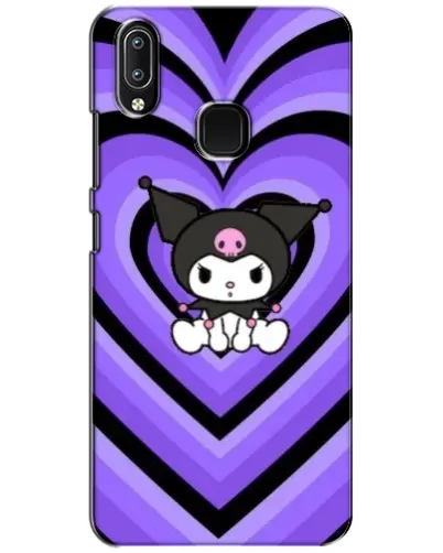 Чехол для Vivo Y93 Lite с картинкой «Kuromi и фиолетовые сердца» Чехол для Vivo Y93 Lite с картинкой «Kuromi и фиолетовые сердца»