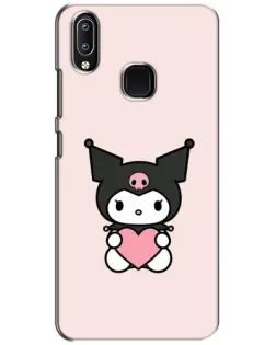 Чехол для Vivo Y93 Lite с картинкой «Kuromi и сердце» Чехол для Vivo Y93 Lite с картинкой «Kuromi и сердце»