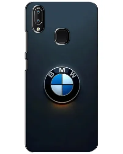 Чехол для Vivo Y93 Lite с картинкой «Логотип BMW — минимализм»