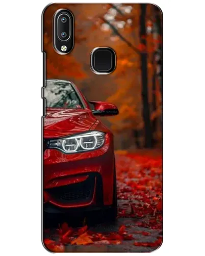 Чехол для Vivo Y93 Lite с картинкой «Осенняя BMW M4»