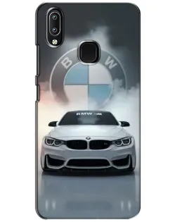 Чохол для Vivo Y93 Lite з картинкою «BMW в білому диму»