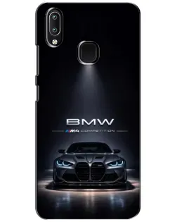 Чохол для Vivo Y93 Lite з картинкою «BMW крізь нічне місто»