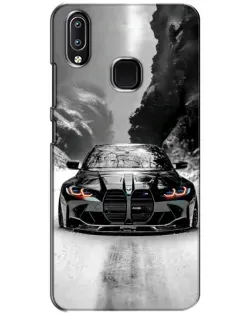 Чохол для Vivo Y93 Lite з картинкою «BMW — акварельний дрифт»