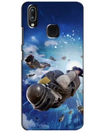 Чехол для Vivo Y93 Lite с картинкой «Десант PUBG — прыжок»