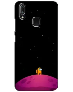 Чехол для Vivo Y93 Lite с картинкой «Одинокий герой на планете»