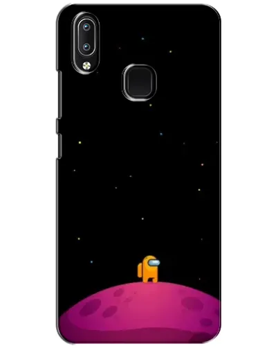 Чехол для Vivo Y93 Lite с картинкой «Одинокий герой на планете» Чехол для Vivo Y93 Lite с картинкой «Одинокий герой на планете»