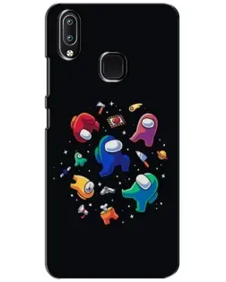 Чехол для Vivo Y93 Lite с картинкой «Among Us космос»