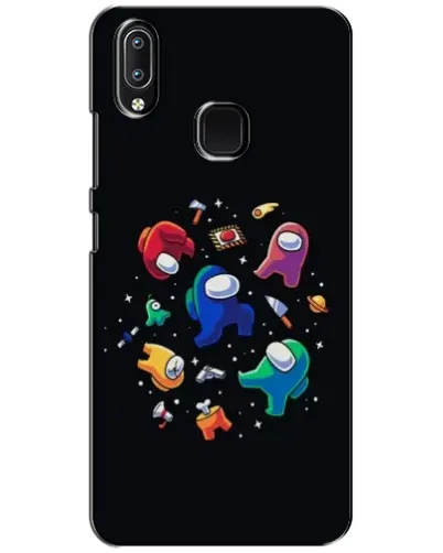 Чехол для Vivo Y93 Lite с картинкой «Among Us космос» Чехол для Vivo Y93 Lite с картинкой «Among Us космос»