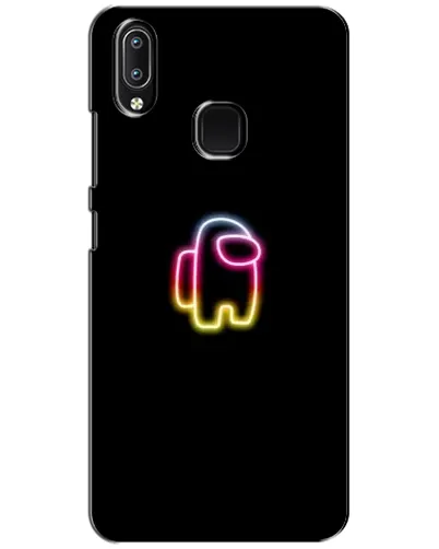 Чехол для Vivo Y93 Lite с картинкой «Among Us градиент» Чехол для Vivo Y93 Lite с картинкой «Among Us градиент»